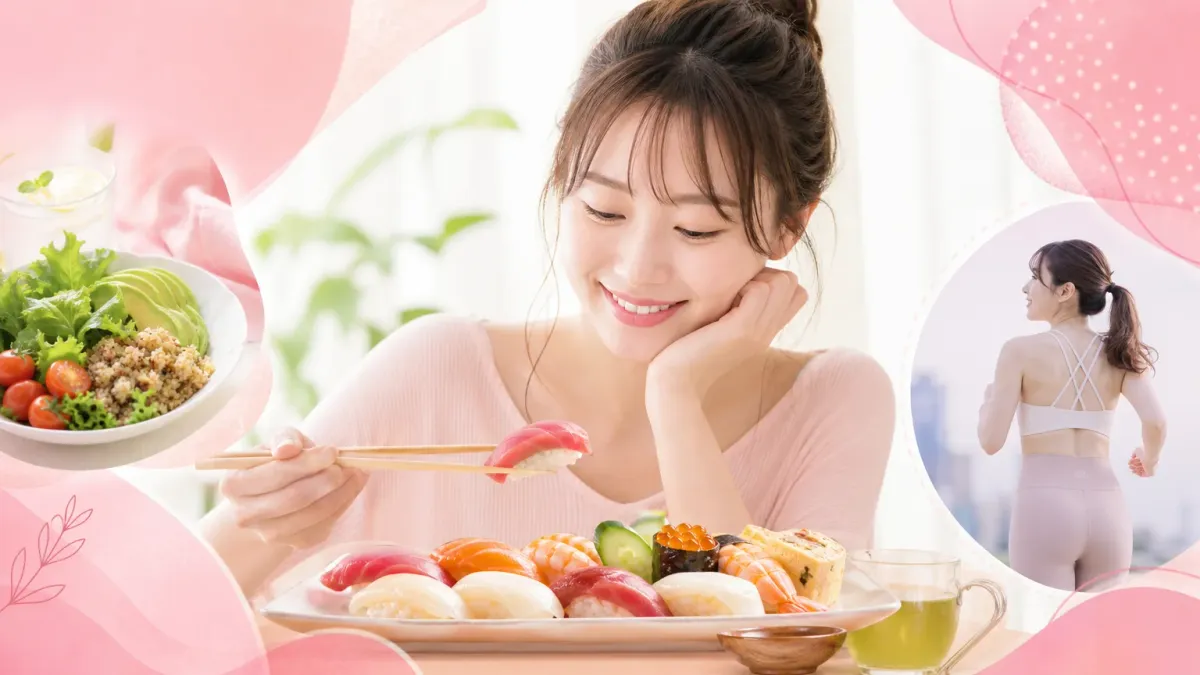ダイエット中に寿司は何皿まで？太らない食べ方と選び方ガイド